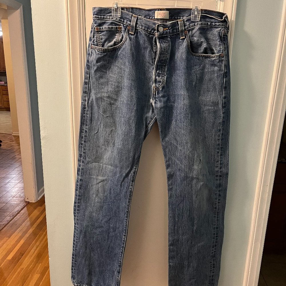 Women's Levi's 501 original fit Jeans, Button Fly, W33 L34